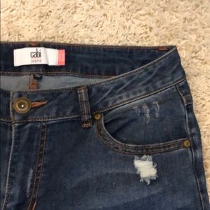 CAbi Jeans size 10. Skinny curvy cut.